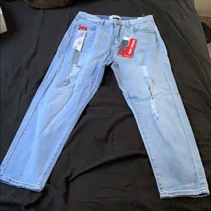 Fashion nova size 13/31 jeans wax collection